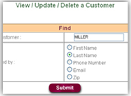 Many features with the booking software