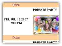 Private groups and parties created by RezClick's online software system