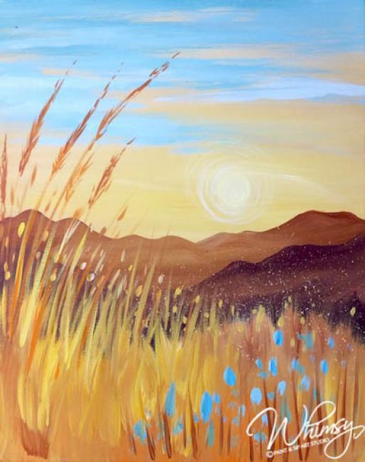 RezClick Whimsy Paint and Sip Northfield Calendar