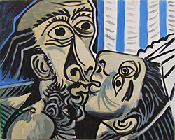 picasso the kiss