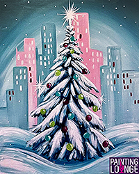 Holiday Tree in the City