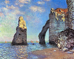 sandy cliffs