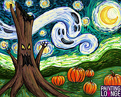 Spooky Starry Night