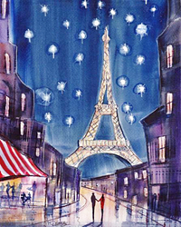 starry night paris