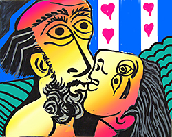 picasso the kiss