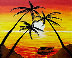Sunset In Paradise