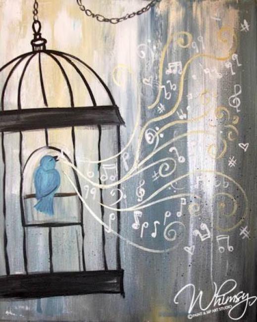 RezClick Whimsy Paint and Sip Northfield Calendar