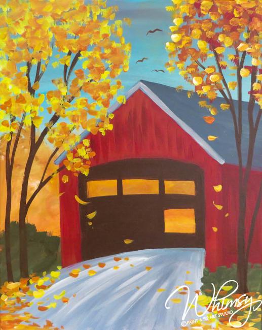 RezClick Whimsy Paint and Sip Northfield Calendar