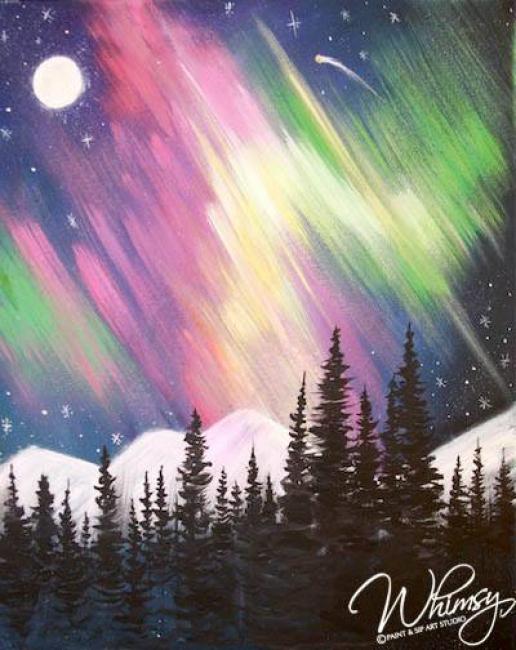 RezClick Whimsy Paint and Sip Northfield Calendar