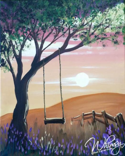 RezClick Whimsy Paint and Sip Northfield Calendar