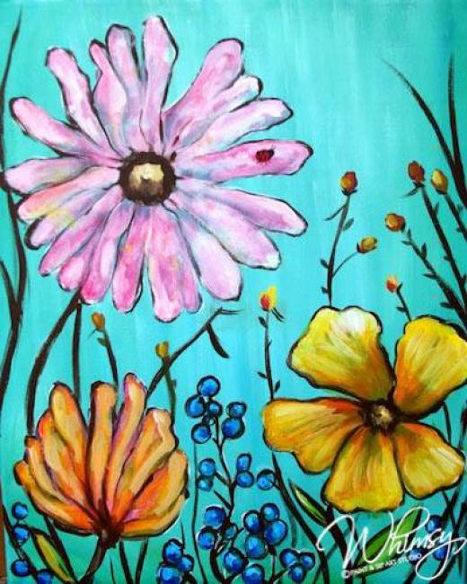 RezClick Whimsy Paint and Sip Northfield Calendar