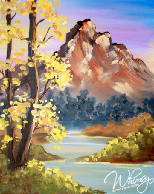 RezClick Whimsy Paint and Sip Northfield Calendar